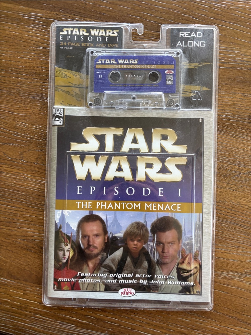 Star Wars Episode I: The Phantom Menace Read-Along Cassette - Black